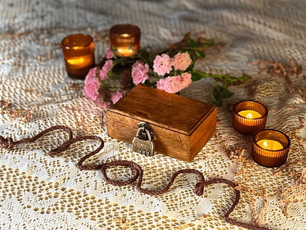 Mother's Day gift with Puzzle Box